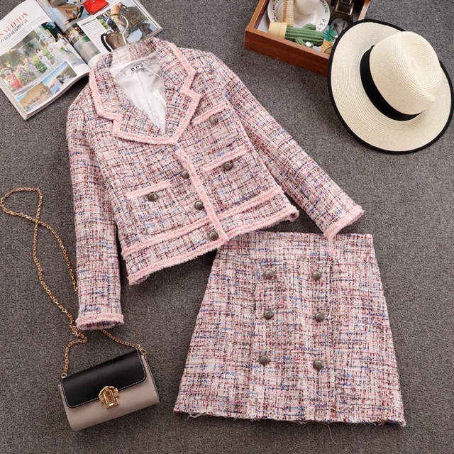 Set dạ hồng