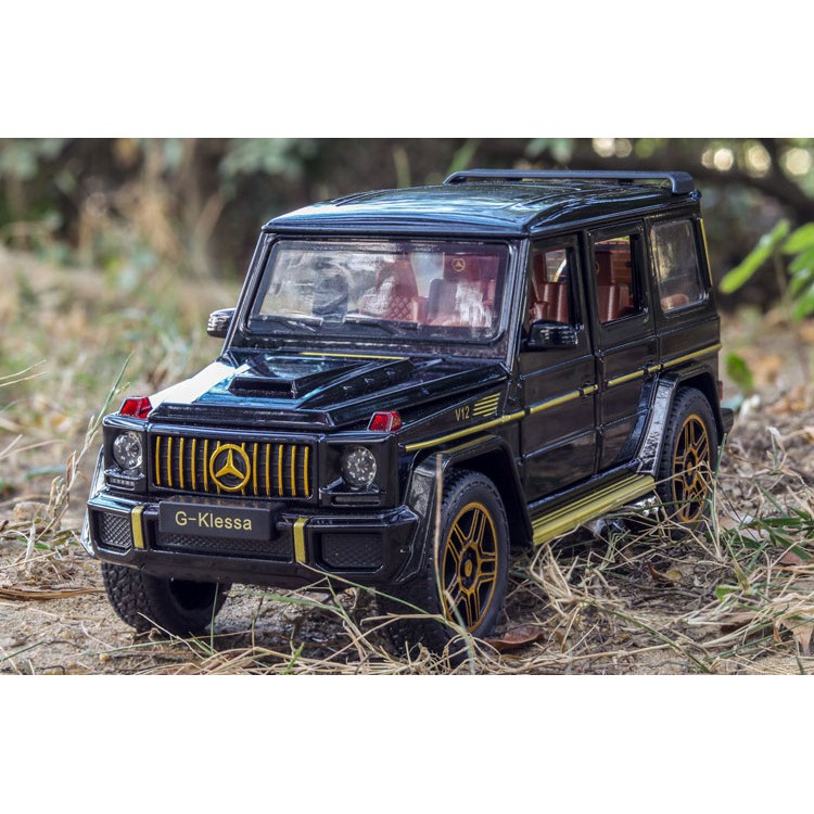 MÔ HÌNH XE Ô TÔ Mercedes Benz AMG G63 tuyệt đẹp | tỷ lệ 1:24 màu Đen