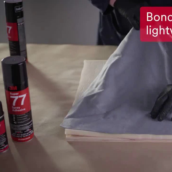 Keo dán dạng xịt đa năng siêu dính 3M super 77 375gr