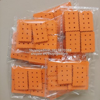 Túi 10 bánh bích quy mút xốp 5ly mầm non