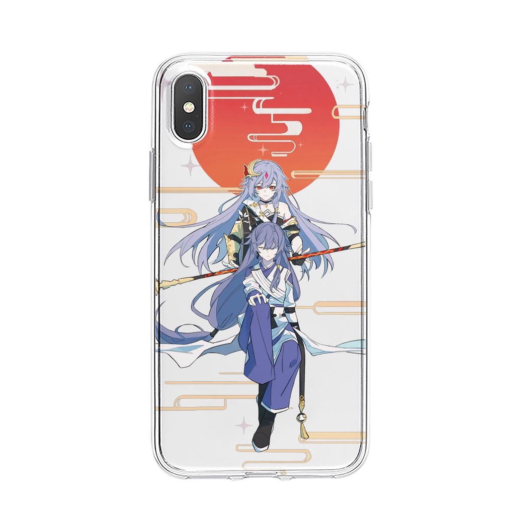 Honkai Impact 3 Fuhua mobile phone case is compatible with iPhone13 Apple 11promax two-dimensional animation peripherals