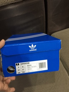 Giày Adidas Superstar size 37 1/3 (authentic)