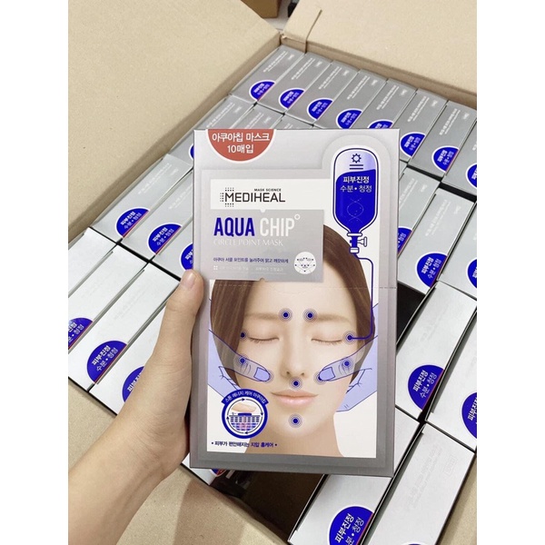 Mặt nạ bấm huyệt Mediheal Circle Ponit 1 hộp 10 miếng