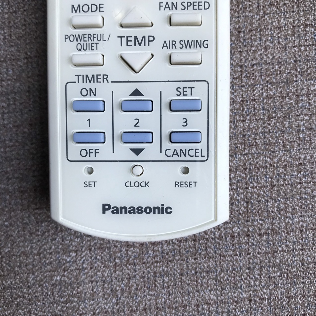 Điều khiển điều hòa panasonic, Remote máy lạnh panasonic econavi hàng zin
