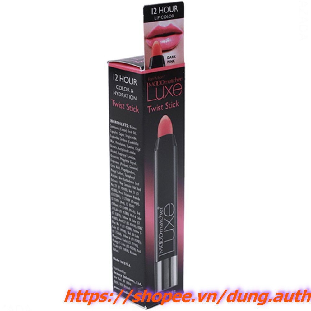 Son Gió Mỹ Màu Đỏ 7.9g Moodmatcher Luxe Twist Sticks Chính Hãng.