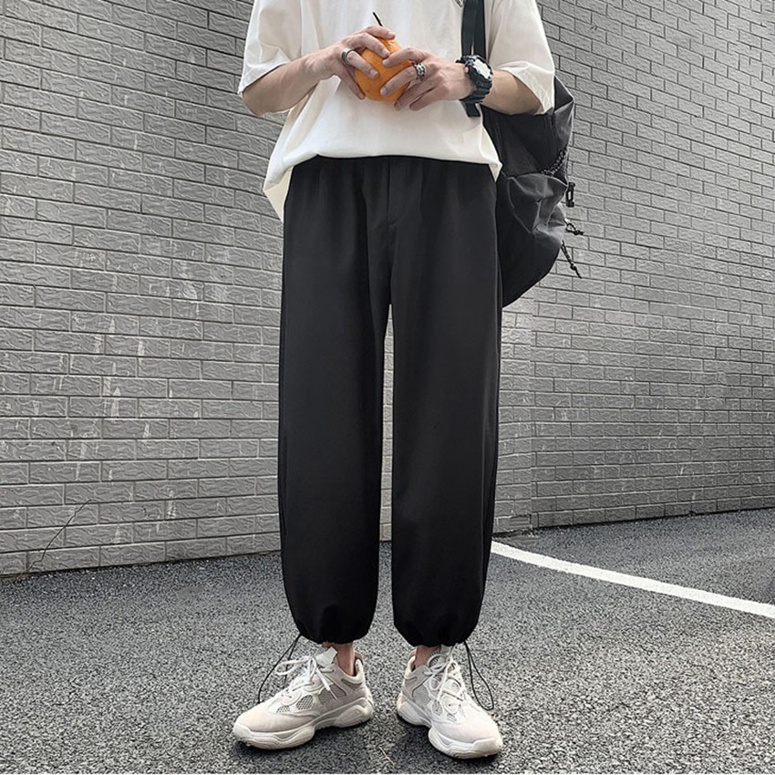 Quần Thể Thao Nam Nữ Mặc 2 Kiểu Ống Suông Culottes Và Jogger Bo Gấu Lưng Thun ZENKODLMEN JOGGER NAM 9000064C2