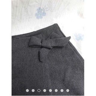 Quần giả váy phối nơ