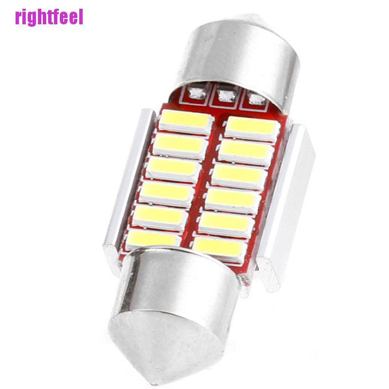 Bộ 2 Đèn Led 31mm 4014 12smd C5W Chất Lượng Cao
