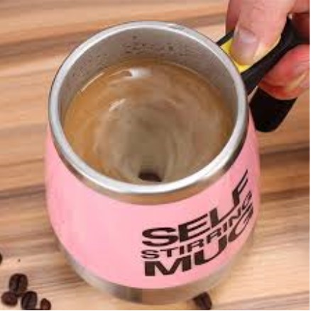 CỐC PHA CAFE TỰ KHUẤY LÀM BẰNG CHẤT LIỆU INOX KO GỈ - AN TOÀN CHO SỨC KHỎE
