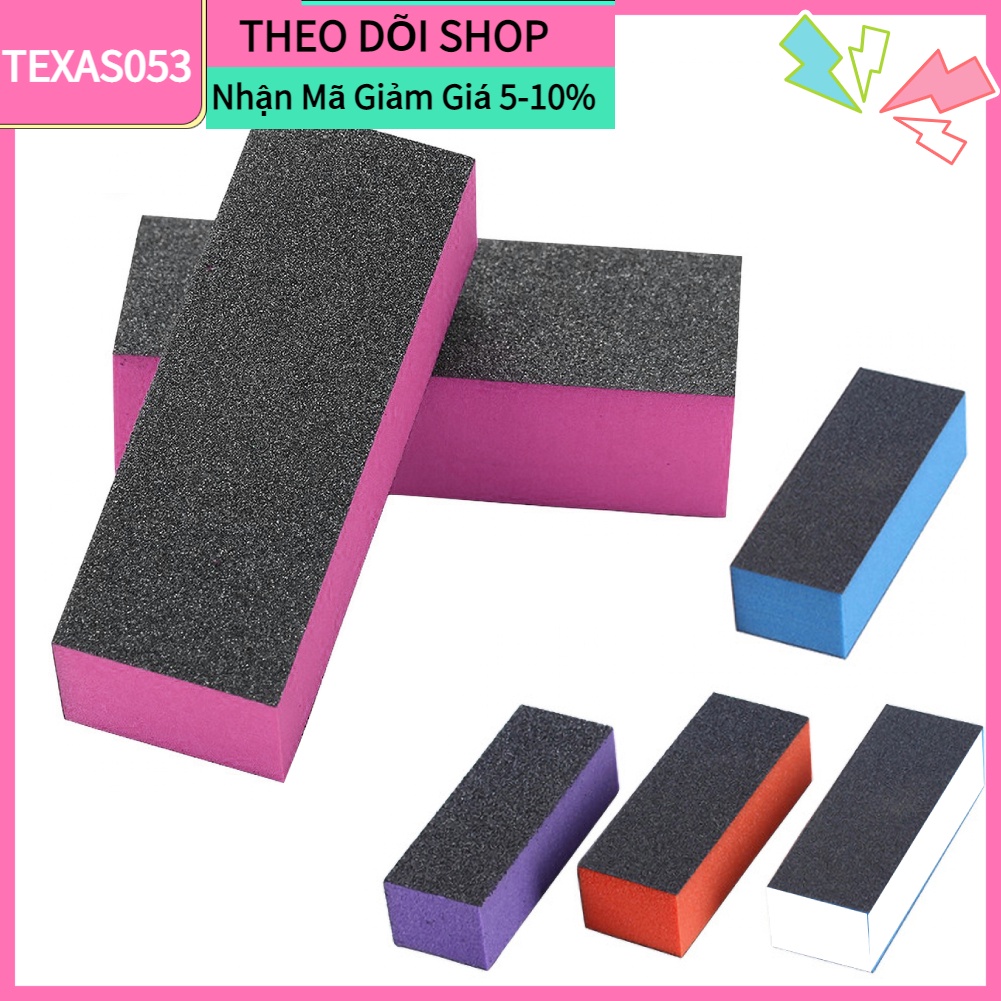 [Hàng mới về] Khối dũa móng bằng chất liệu EVA co thể rửa sạch dễ mang theo