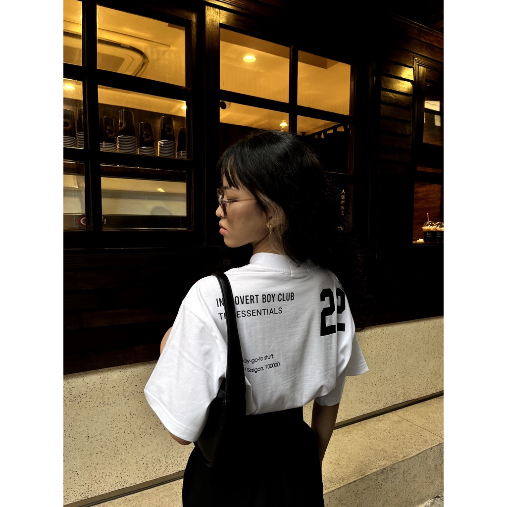 Áo Thun Hướng Nội - Trắng - Introvert Boy Club