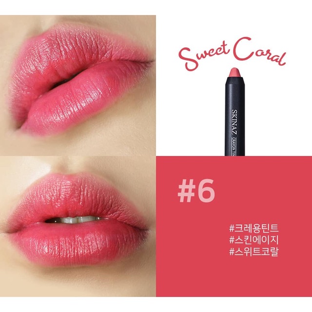 Son Crayon Tint Skinaz Hàn Quốc 2,7g