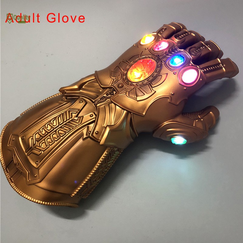 Găng tay PVC hóa trang Thanos Avengers tích hợp đèn LED cho Halloween | BigBuy360 - bigbuy360.vn