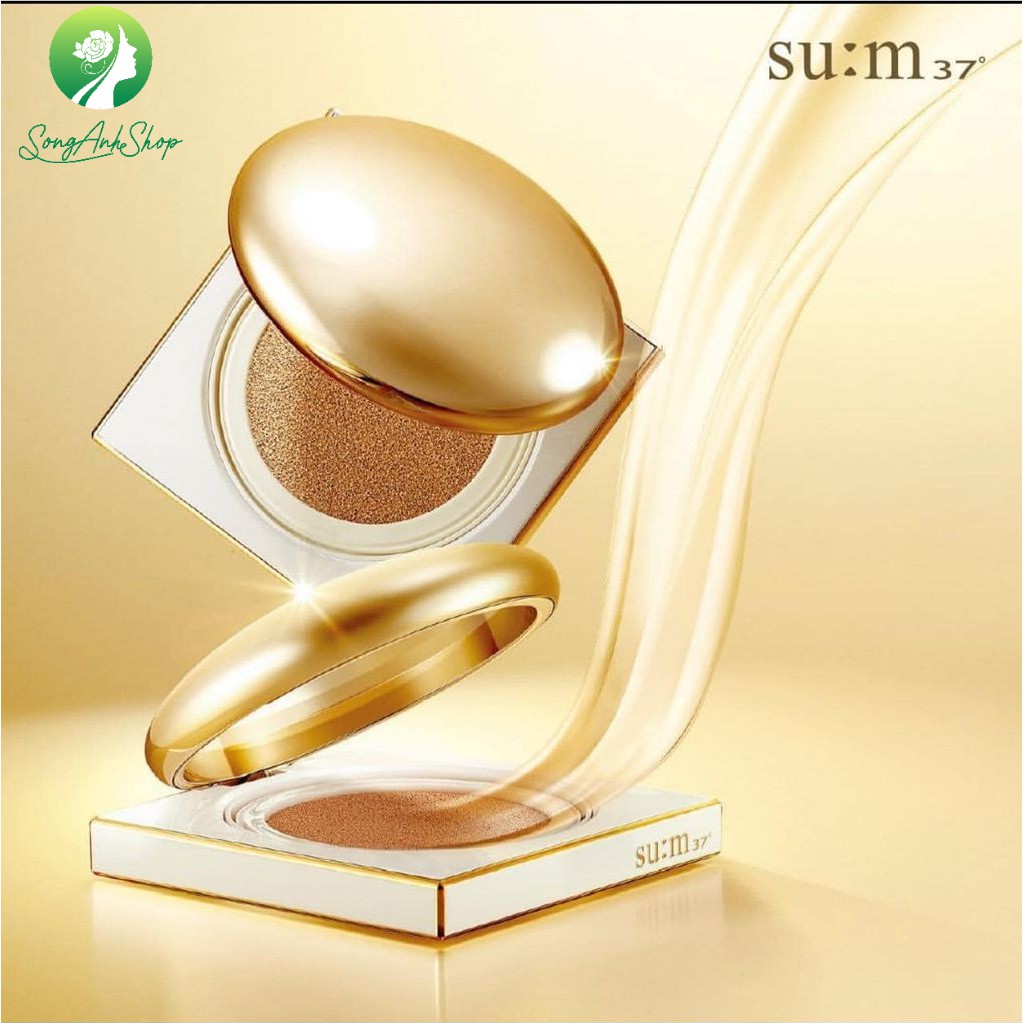 Phấn nước “nước thần” Sum37 Secret Essence In Cushion phiên bản 2021 SPF50+/PA+++(#1 Light Beige)