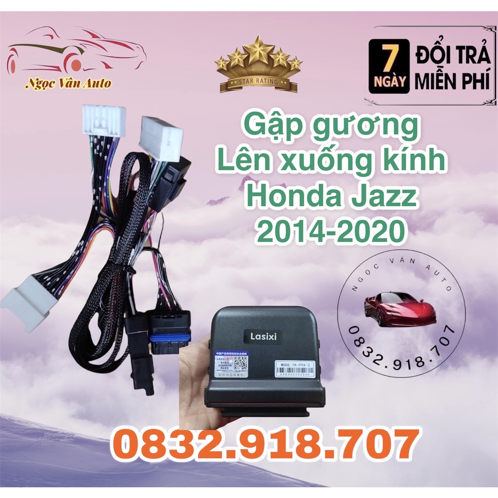 Tự động gập gương lên xuống kính Honda Jazz 2014 - 2020 Hãng Lasixi