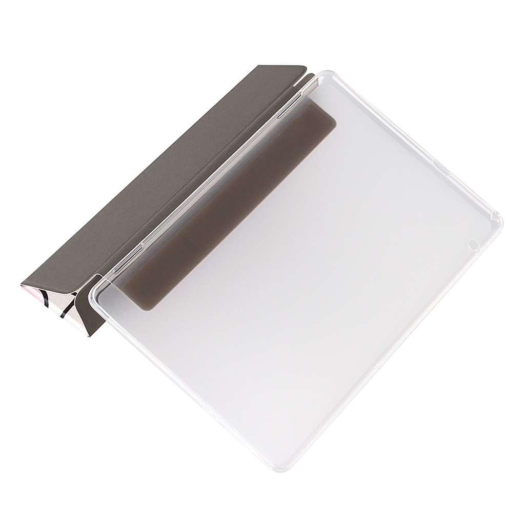 Bao Da Máy Tính Bảng PU Viền Silicone Dẻo Nắp Lật Cho Huawei MediaPad T5 10.1 inch AGS2-W09 AGS2-W19 AGS2-L03 AGS2-L09