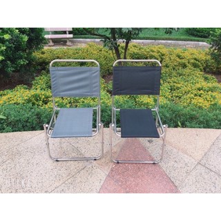 ghế xếp inox (vải dù trang nhựa  1680 pU)