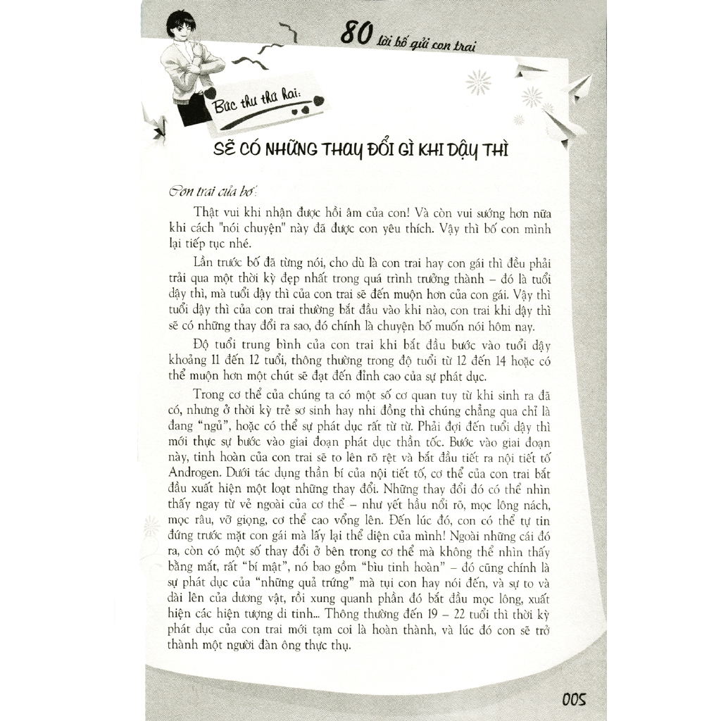 Sách - 80 Lời Bố Gửi Con Trai