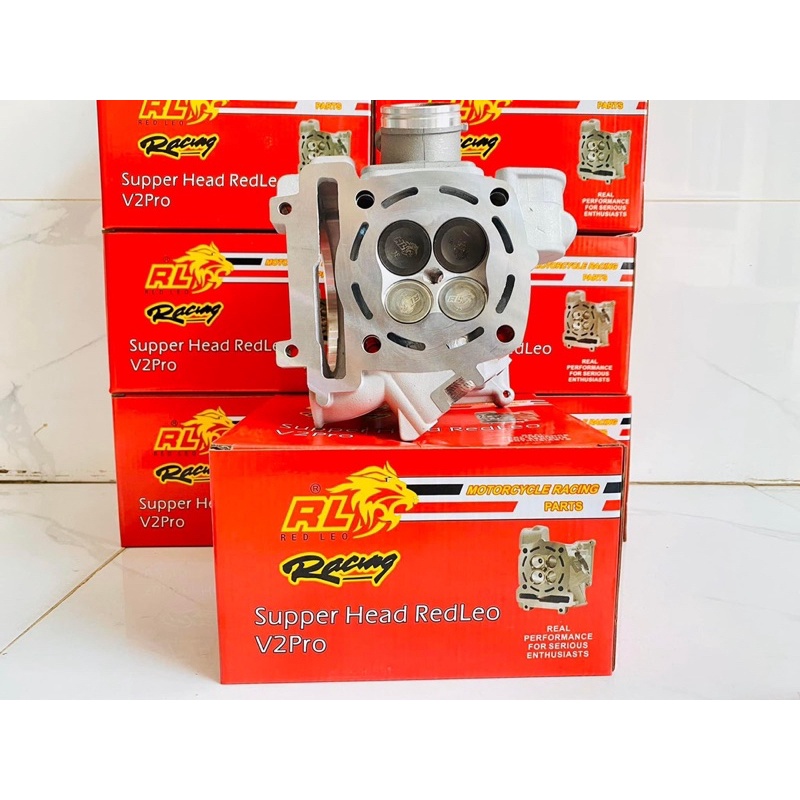 Đầu REDLEO 25/28 Supper Head Cho Ex135 , Ex150 , Exciter Các Đời (Chưa Chạy CNC Porting)