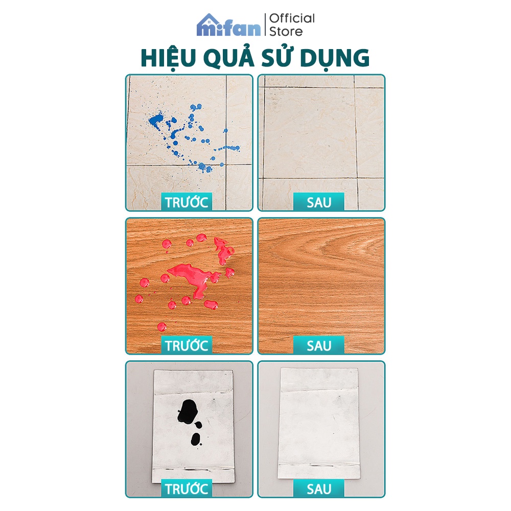 Bình Xịt Tẩy Sơn Dầu Cao Cấp Shima 450ml - Làm sạch nhanh vết sơn xịt ATM, PU, Acrylic, sắt, chống gỉ - Mifan Chính Hãng