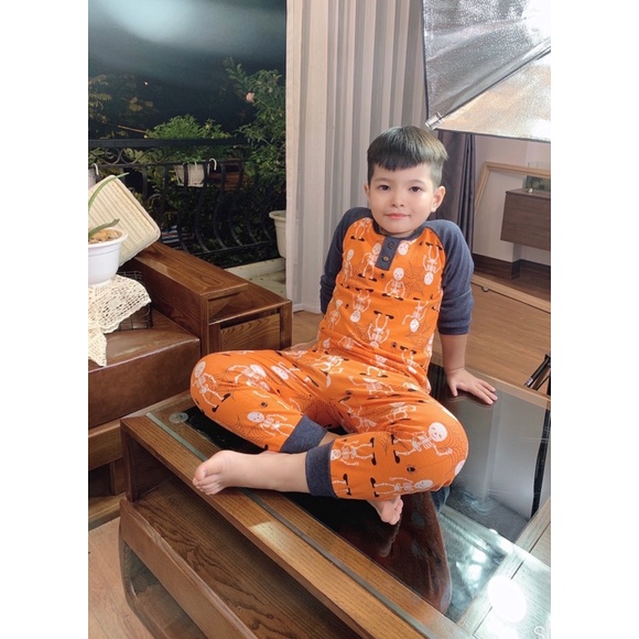 BỘ THU ĐÔNG BÉ TRAI COTTON BOZIP