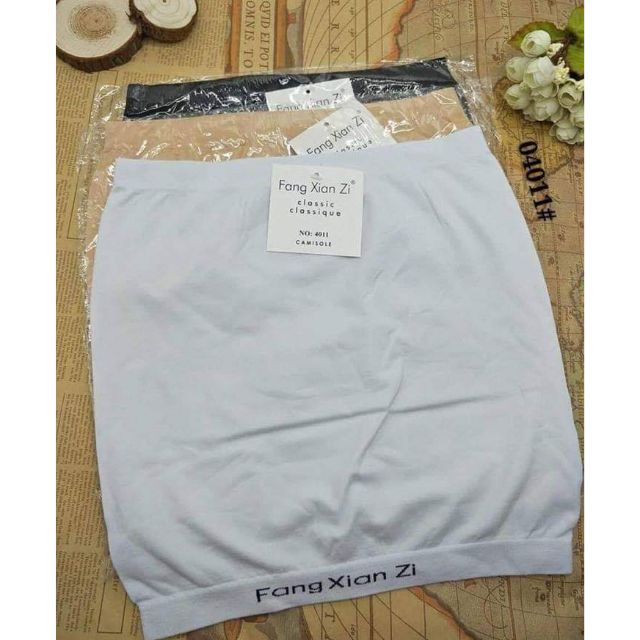 ✳ Áo bra ✳Áo bra ống dệt dài 4011 trên rốn quây ngưc ngang không dây