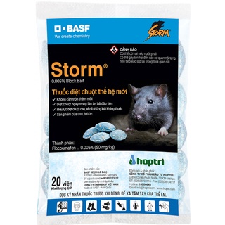 Thuốc Diệt Chuột Storm gói 20 viên chính hãng Basf Se hiệu quả