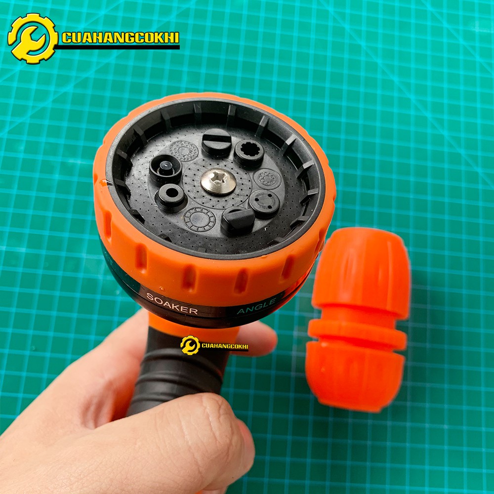 Vòi xịt nước tưới cây rửa xe nhiều chế độ nhật bản kapusi