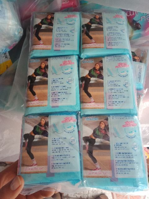 Combo 6 gói bvs Diana siêu thấm cool fresh mặt lưới