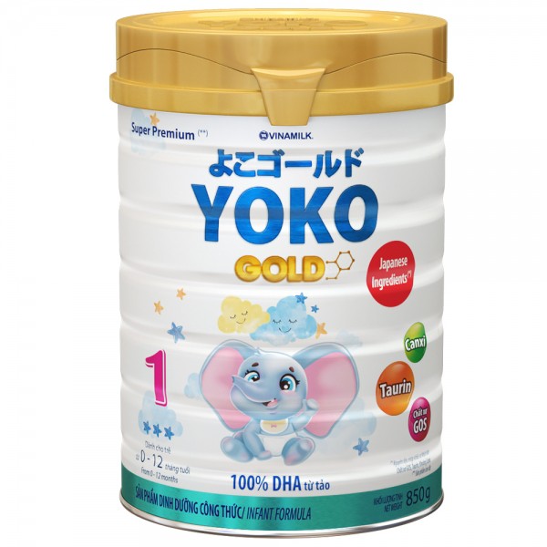 SỮA BỘT YOKO 1 850G (CHO TRẺ TỪ 0 - 1 TUỔI)[hàng mới]