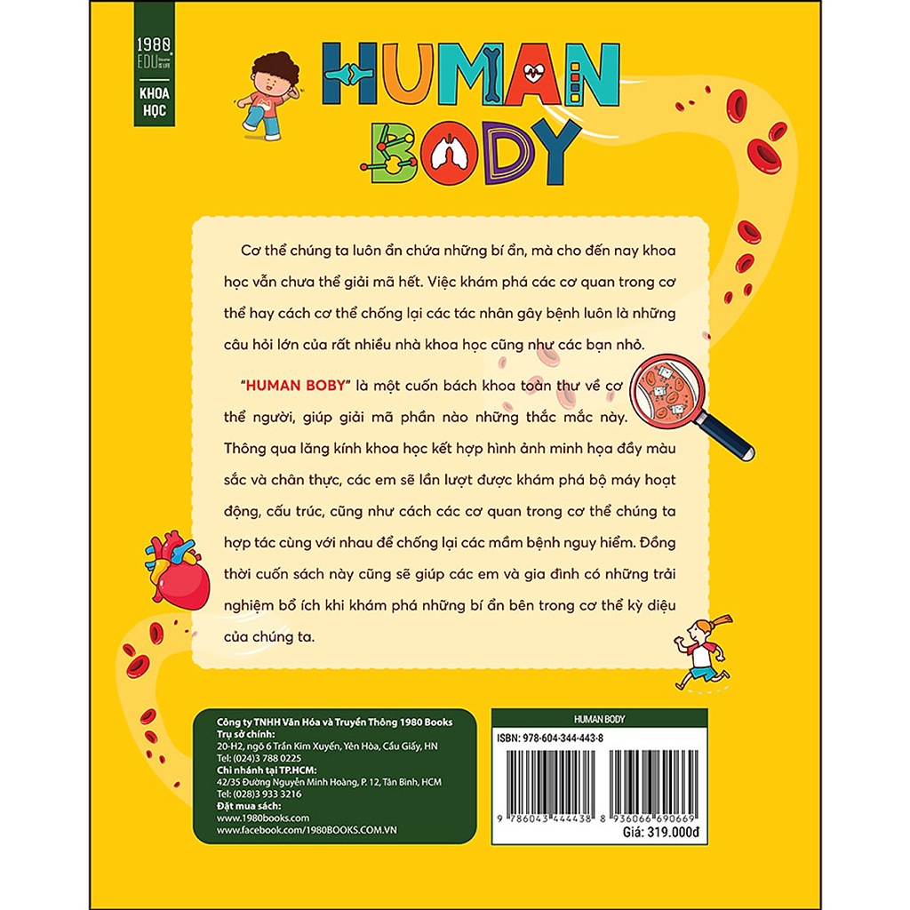 Sách - Human Body: Bách Khoa Toàn Thư Về Cơ Thể Của Chúng Ta