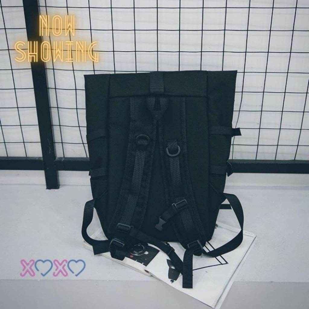 Balo Nam Nữ Thời Trang Đi Học Đi CHơi Ulzzang Basic Có Ngăn Đựng Laptop - Balo Du Lịch