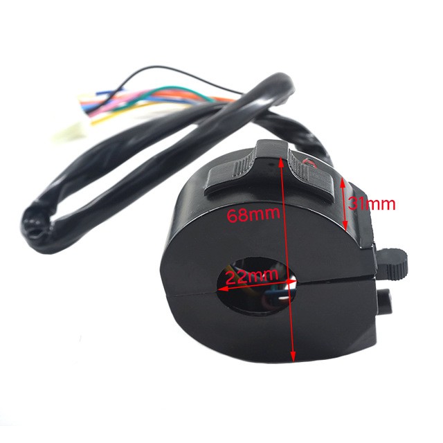 Bộ cùm công tắc Sói  thép sơn tĩnh điện độ Harley Cafe Racer Chopper Bobber CG125 SU GN125 Win Honda Yamaha