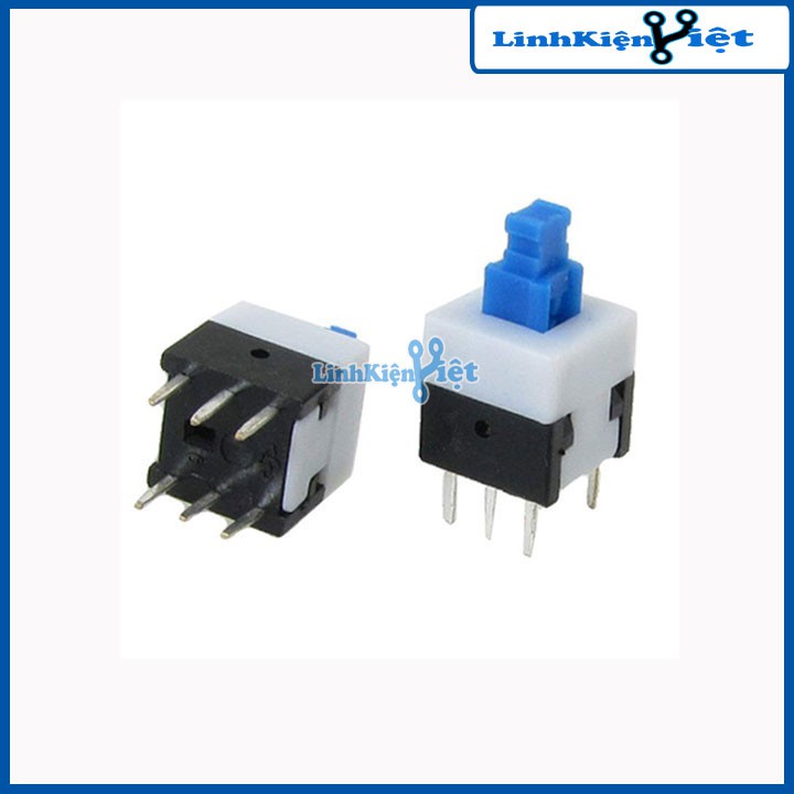 Bộ 20 Nút Nhấn 6 Chân Không Giữ Trạng Thái Kích Thước 8.5x8.5MM
