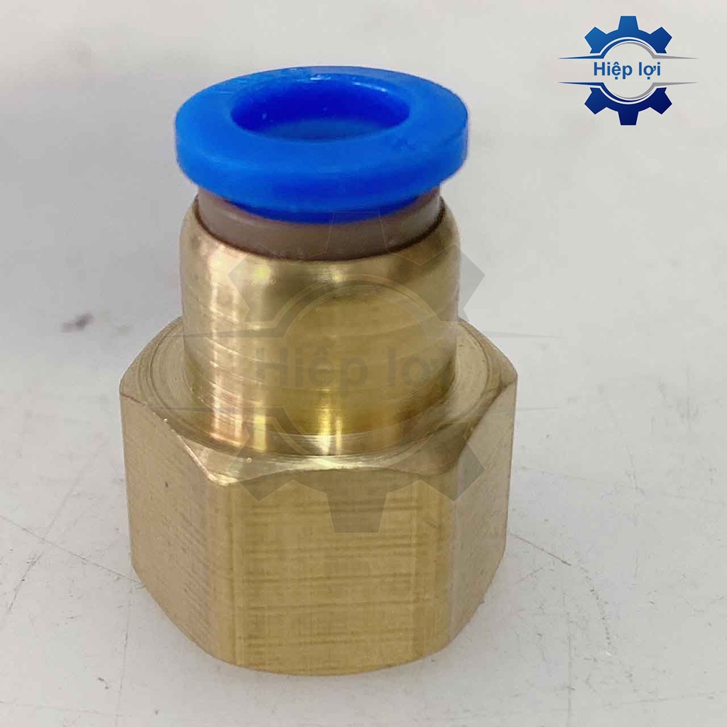 Nối khí nén 1 đầu ống 1 đầu ren trong PCF