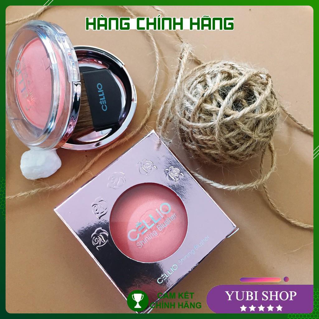 Phấn Má Hồng Cellio - Hàn Quốc - Phấn Má Ngọc Trai Cellio Shining Blusher - Sale