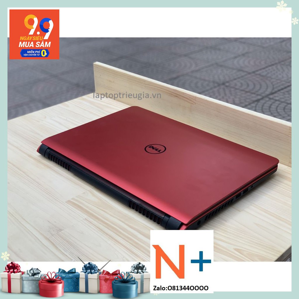 máy tính xách tay Dell Inspiron N5577: I5-7300hq, 8GB, Ssd128G+500Gb, Gtx1050, 15.6 FHD IPS hàng đẹp 98% zin - 5577