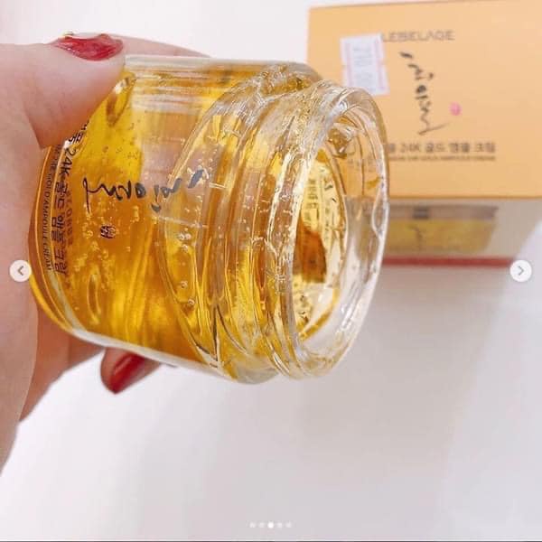 Set kem dưỡng căng bóng lebelage heeyul premium 24k gold ampoule cream