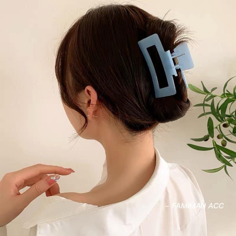 SET 12 CHIẾC KẸP TÓC HÌNH CHỮ NHẬT CHO NỮ