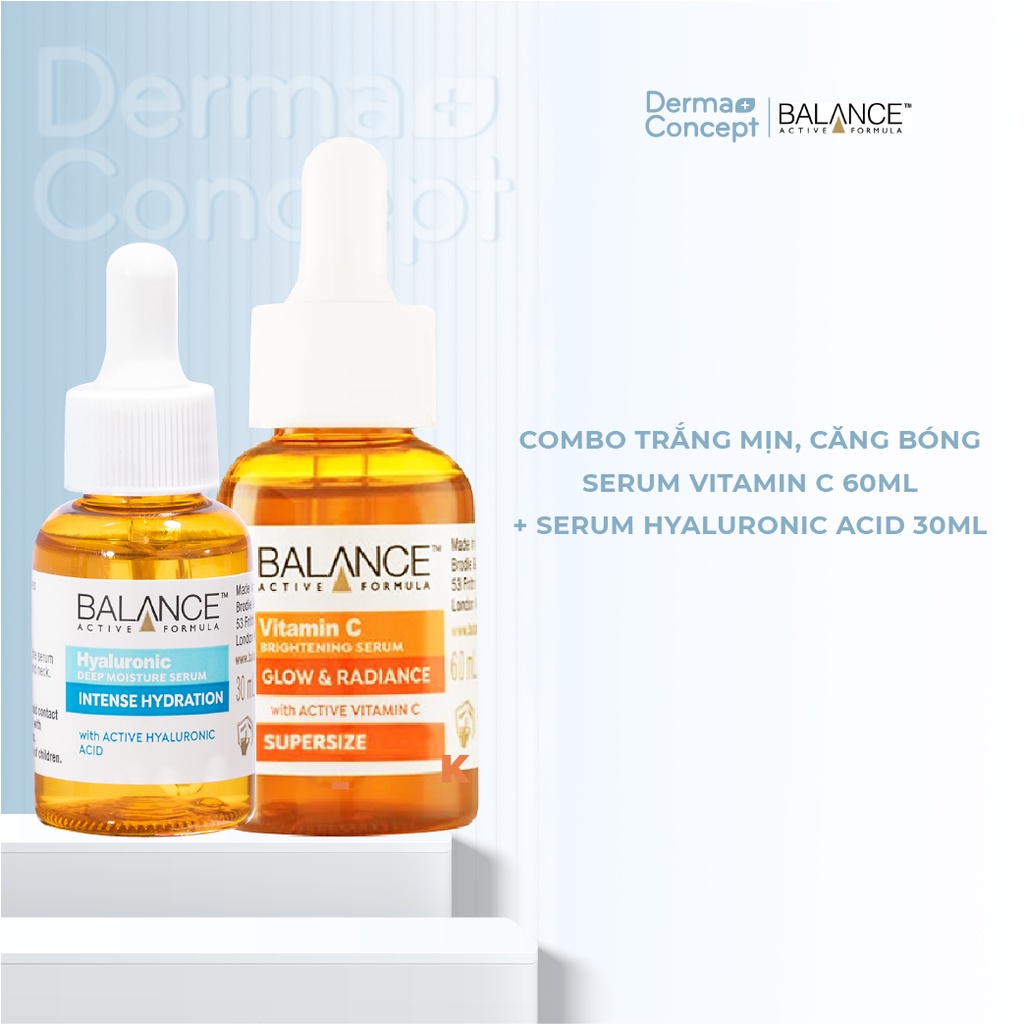 Serum sáng da, mờ thâm Balance Vitamin C Brightening 30ml/ 60ml