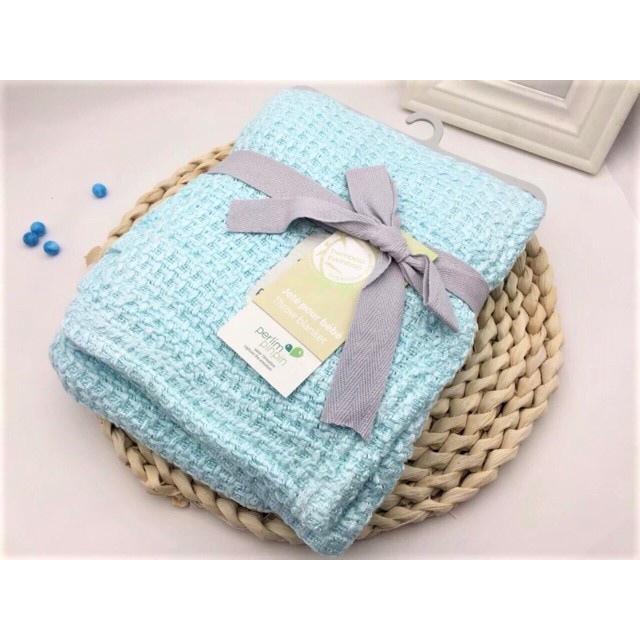 Chăn lưới sợi tre  chăn chống ngạt Perlim Pinpin cap cấp 100cmx100cm