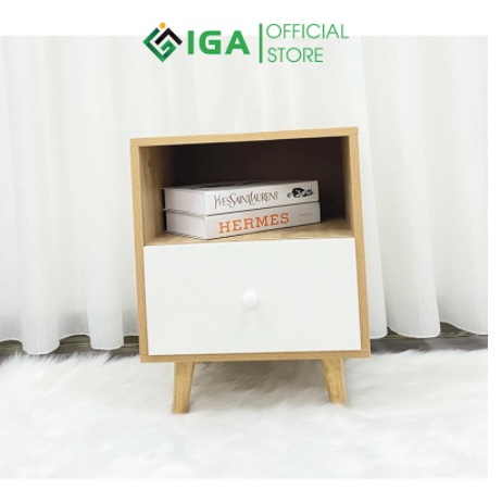 THR Tủ Đầu Giường IGA Heading Tab 2B Phong Cách Nordic Hiện Đại - GP109.41