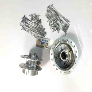 Cặp đùm wave s110 có căm mạ crom