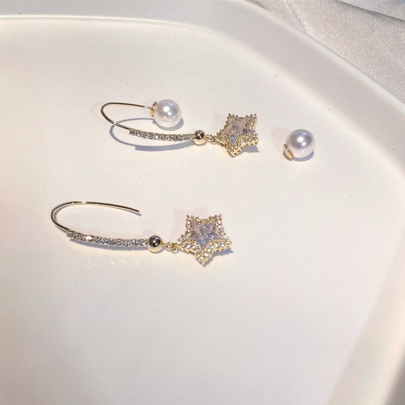 Bông Tai Ngọc Trai Thời Trang Sang Trọng