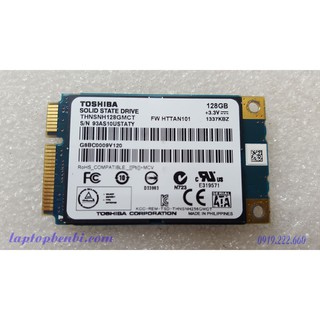 Ổ cứng laptop mSATA 128GB SSD Toshiba | ổ cứng msata 128GB SSD