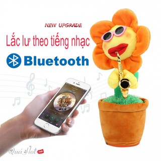 Bông Hoa Lắc Lư Theo Tiếng Nhạc Kết Nối - Bluetooth
