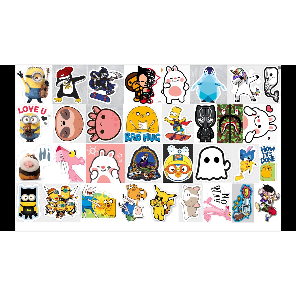 STICKER Dán Vali, xe, barber shop, Mũ bảo hiểm , macbook, đàn, tường... Nhập mã GIẢM GIÁ 15k khi mua từ 3 set