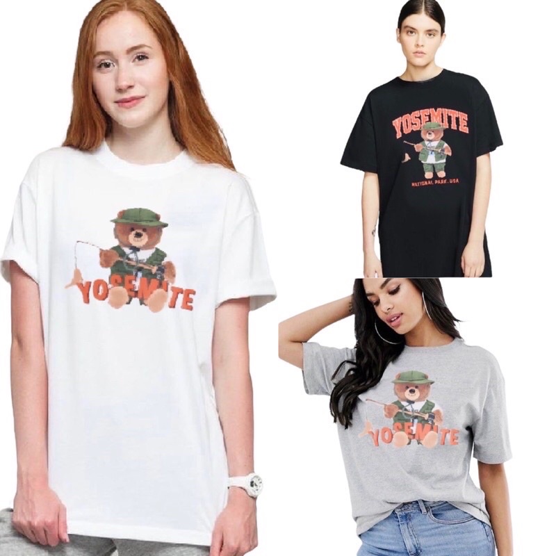 ÁO THUN XUẤT HÀN GẤU OVERSIZE 🐻