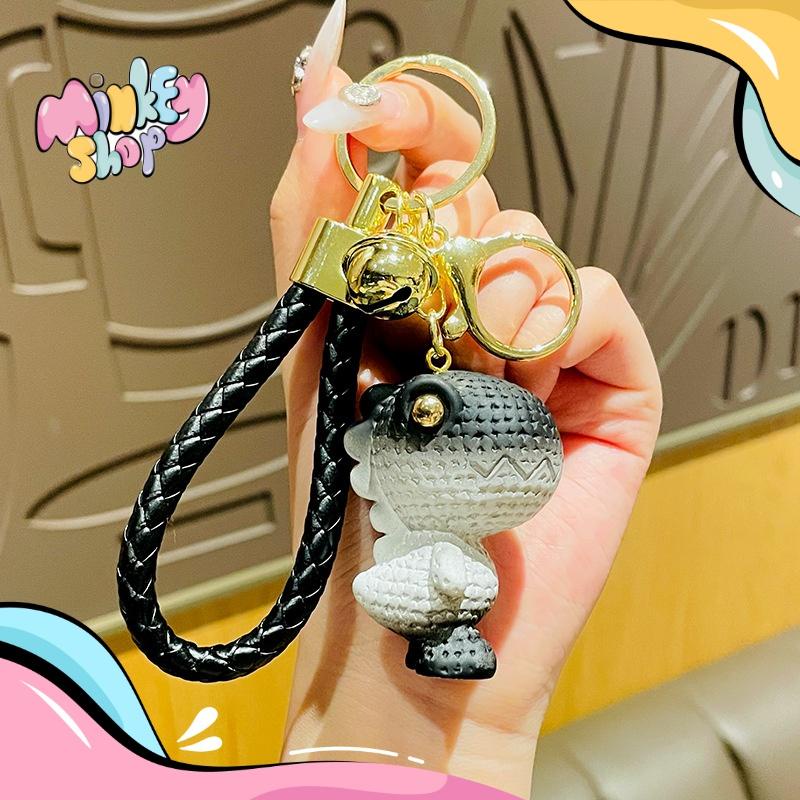 Móc Khóa Khủng Long Tượng Dễ Thương Với Nhiều Màu Lựa Chọn Độc Đáo, Phụ Kiện Túi Xách Dễ Thương 02MKKL- Minkey