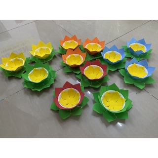 Đèn hoa đăng thả nước- đèn hoa sen- mút xốp siêu đẹp xiêu bền HCM